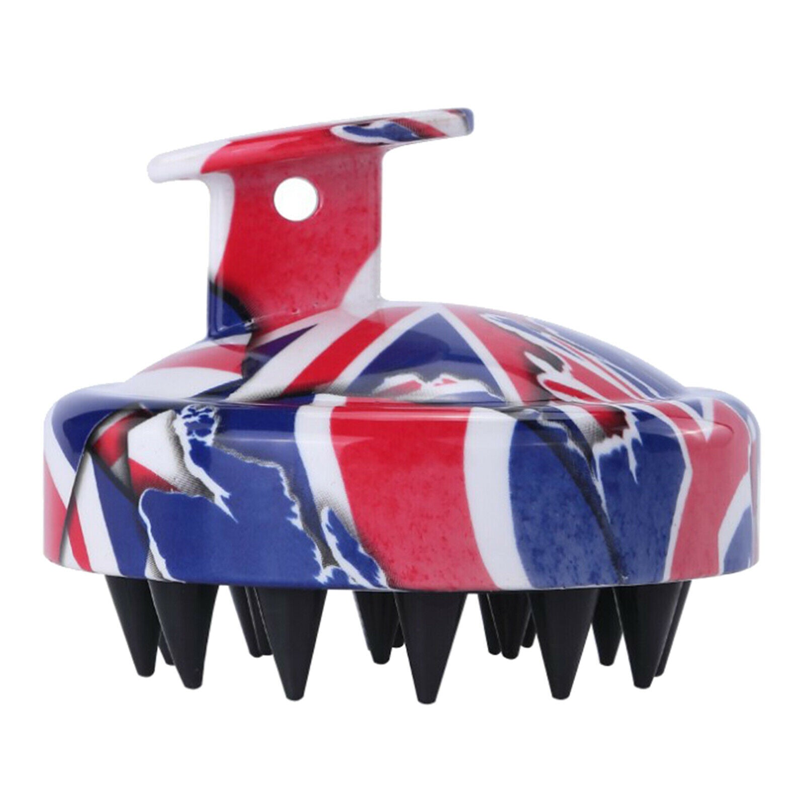 Head Hair Scalp Scrubber Massage Brush Shampoo Brush Soft Flag