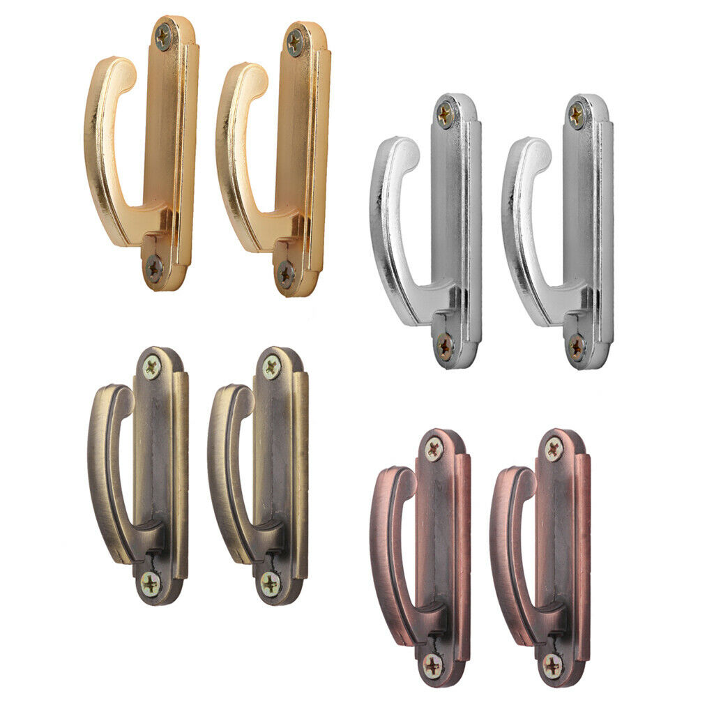 Curtain Drapery Tiebacks Door Wall Tassel Hooks Hanger 2pcs Bronze