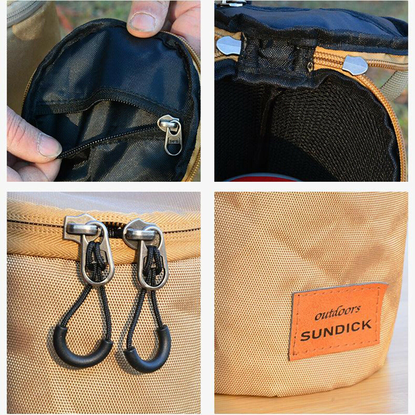 Gas Cylinder Protect Bag G2 Flat Gas Pouch Camping Protection Accessories