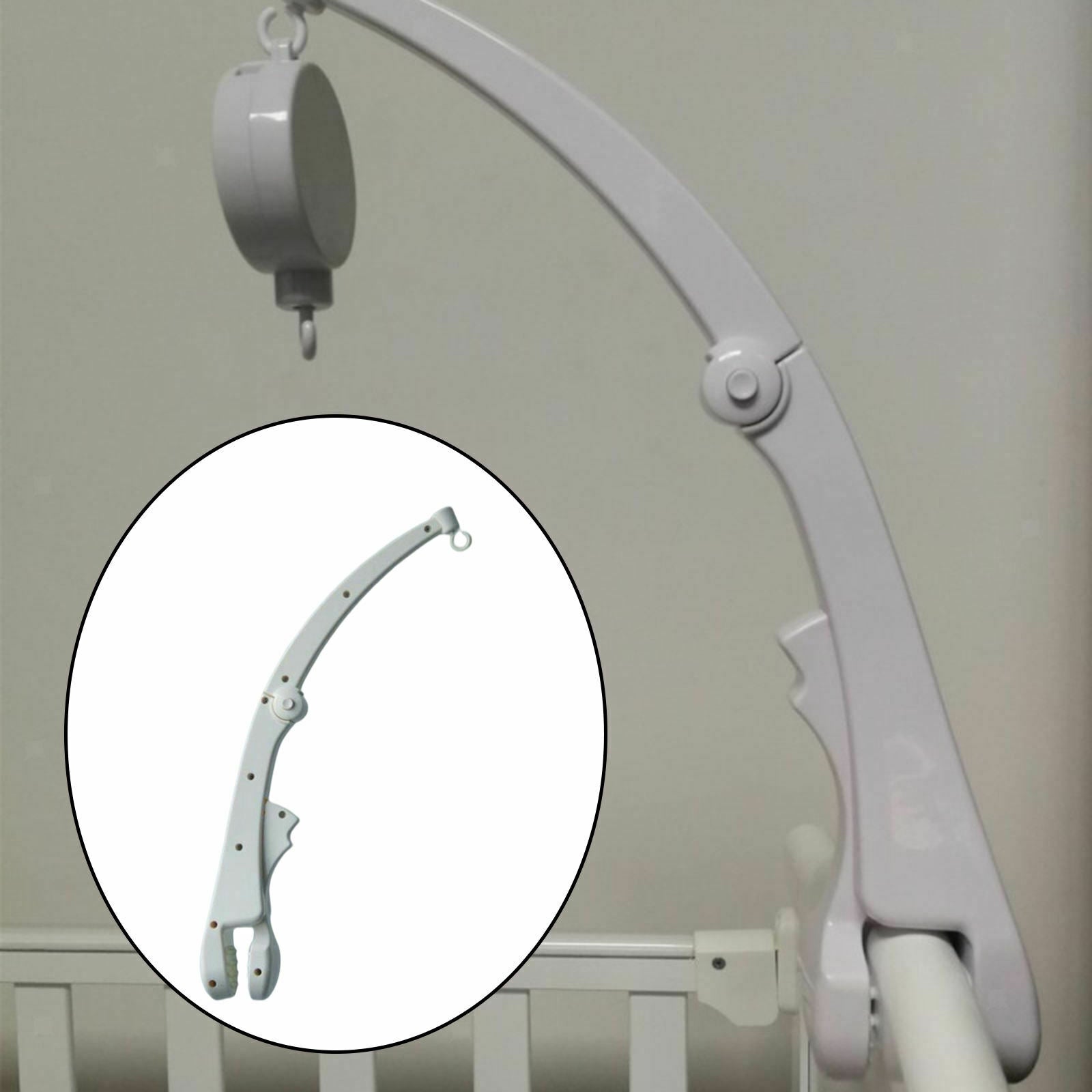 20 Inch DIY Baby Crib Holder Rattles Rotating Bracket Adjustable Stent Set