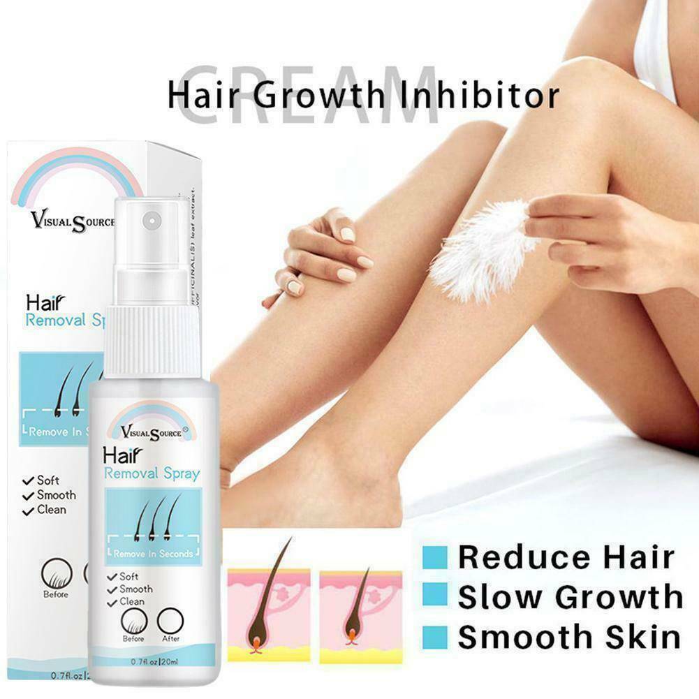 100% Natural SEMI-PERMANENT HAIR REMOVAL SPRAY -20ml US