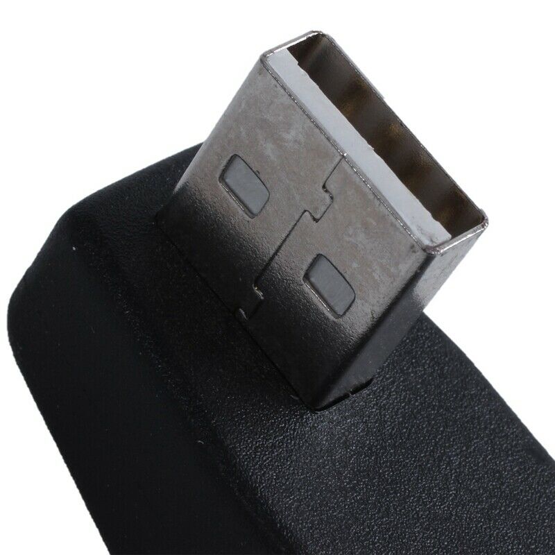 Black Side Right Angle USB A Female To A Male Adapter Connector Hubs Q4I9I9