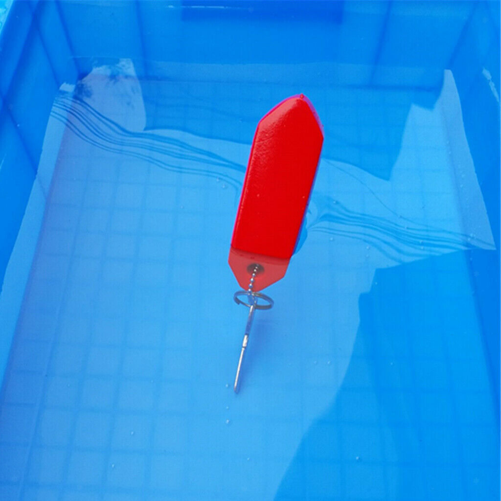 2Pcs Vinyl Coated Floating Key Chain Foam Buoyant Key Float with Ball Chain