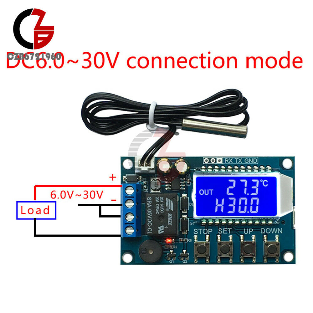 Digital Thermostat Heating Refrigeration Temperature Controller Module NTC10K