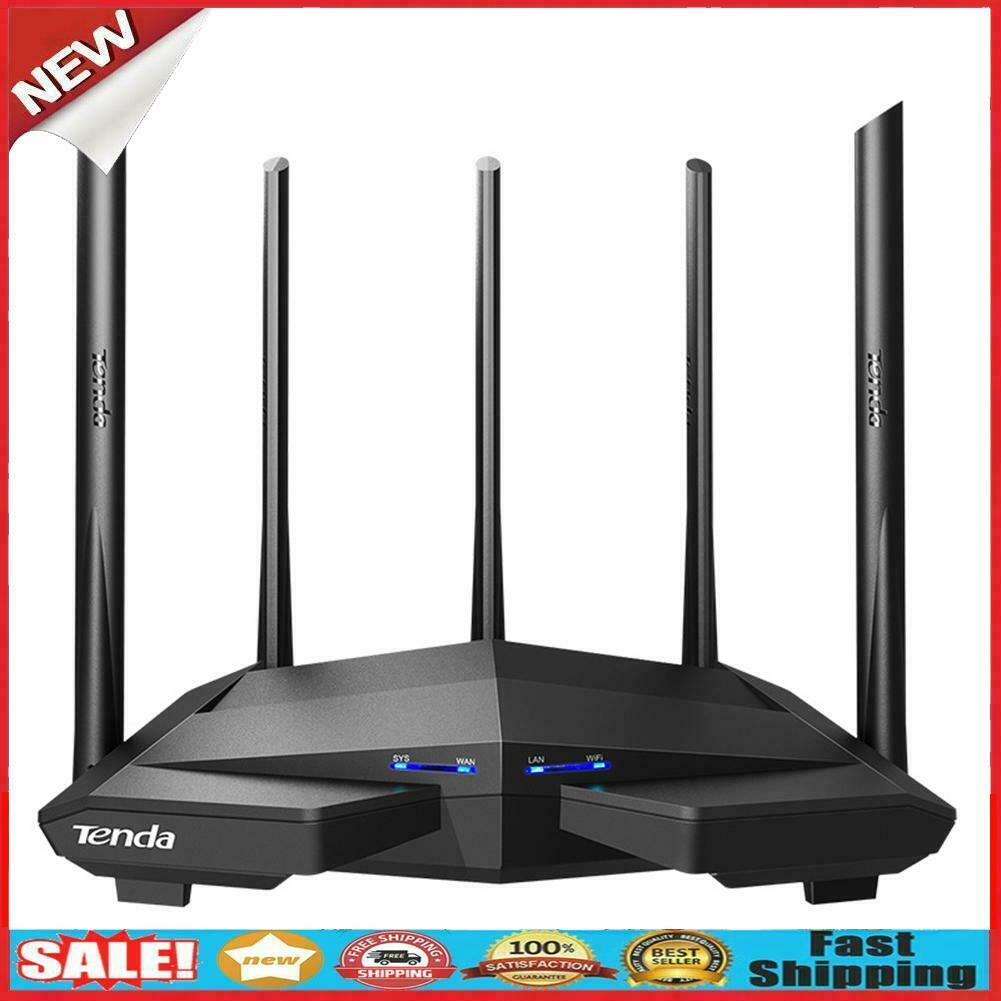 Tenda AC11 2.4+5G Wireless Router 1200M 5x6dBi Antennas Dual-Band Repeater