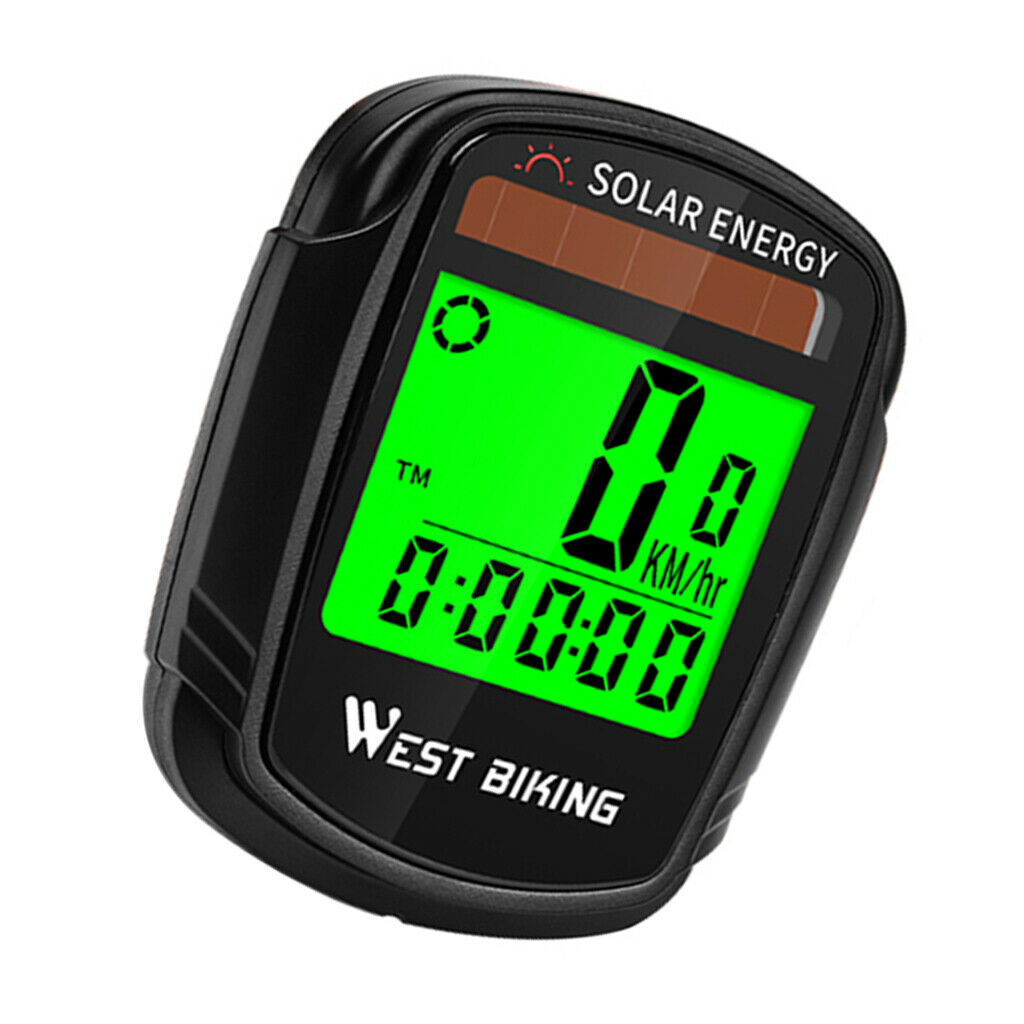 Wireless Bike Computer Odometer Auto Wake-up Multifunction Cycling Computers