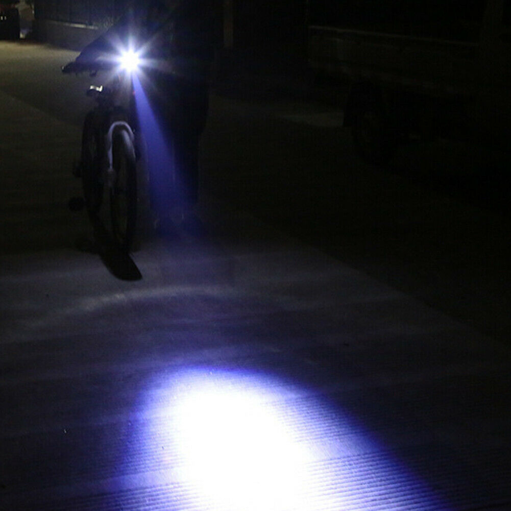 Bike LED Headlight Light Set Waterproof Bicycle Headlight  Modes Zoom Lighting @
