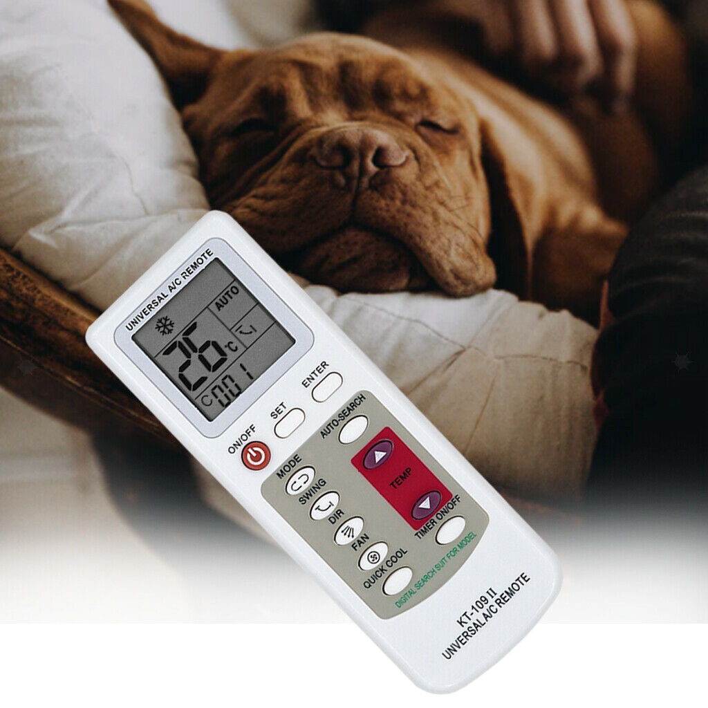 1pc KT-109II Air Conditioner A/C Remote Control Remote Controller with Base