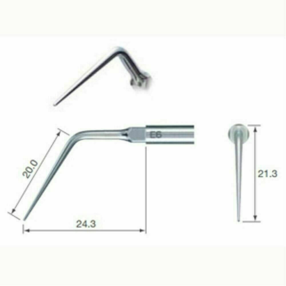 Dental NSK E6 Varios Ultrasonic Scaler Tip for Scaling Satelec Tips Satelec