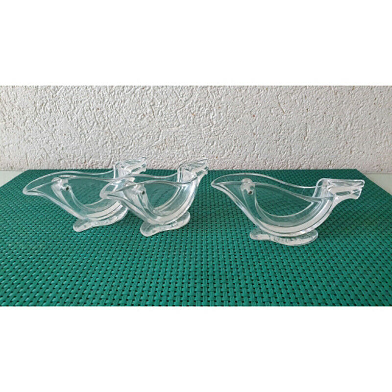 Acrylic Lemon Clip Transparent Fruit Juicer Home Kitchen Bar Gadget Boat ShaFCA