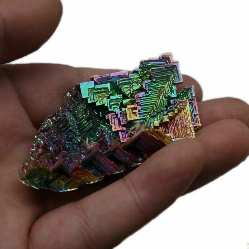 50g  Bismuth Metal Pure Crystal for element collection  One Crystal in Labeled