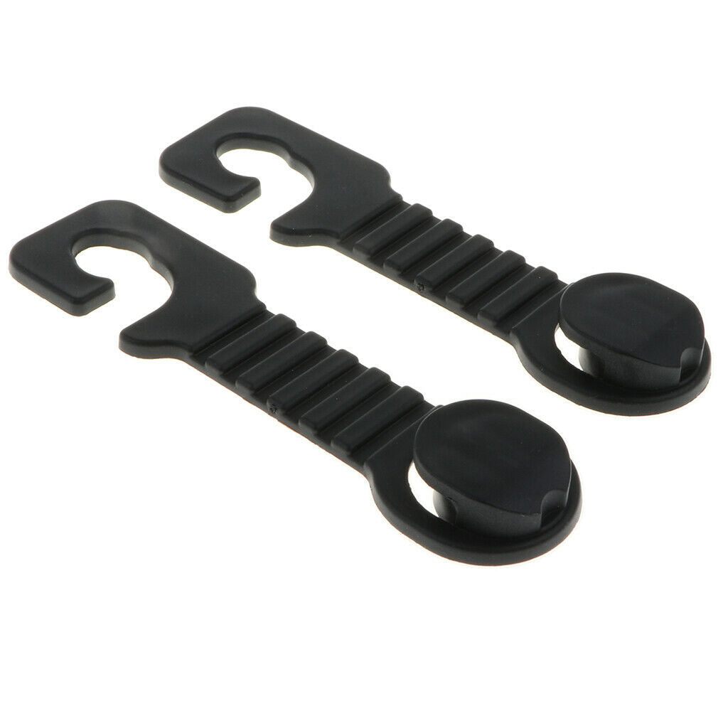 2 Pieces Universal Car Back Seat Headrest Hangers Storage Hooks
