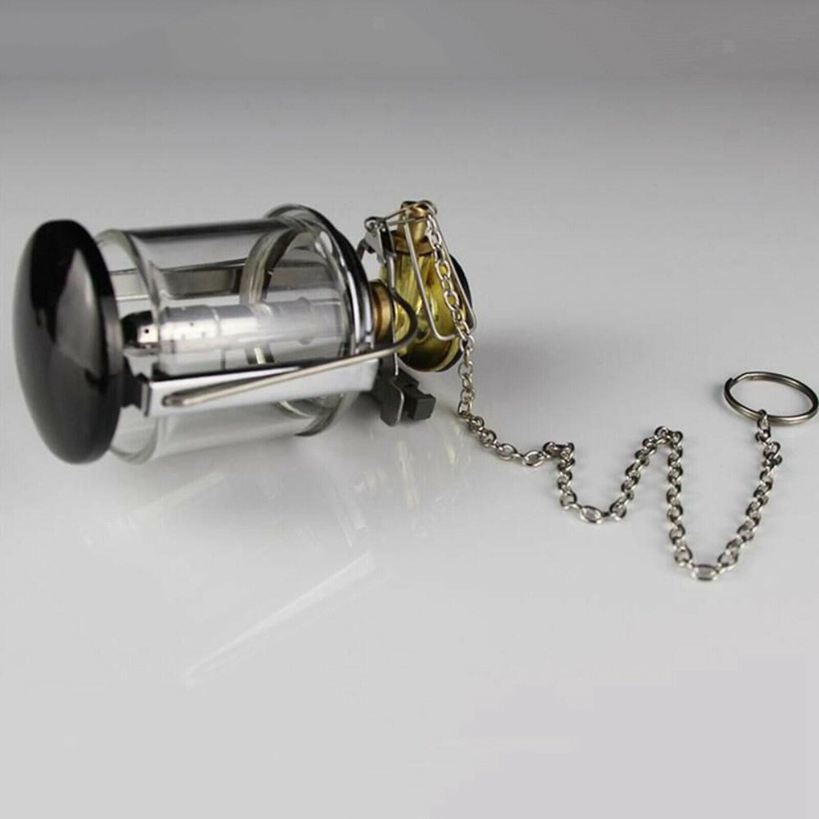 Gas Lantern Compact Fuel Lamp Tent Butane Warm 80LUX Heater Chain Equipment