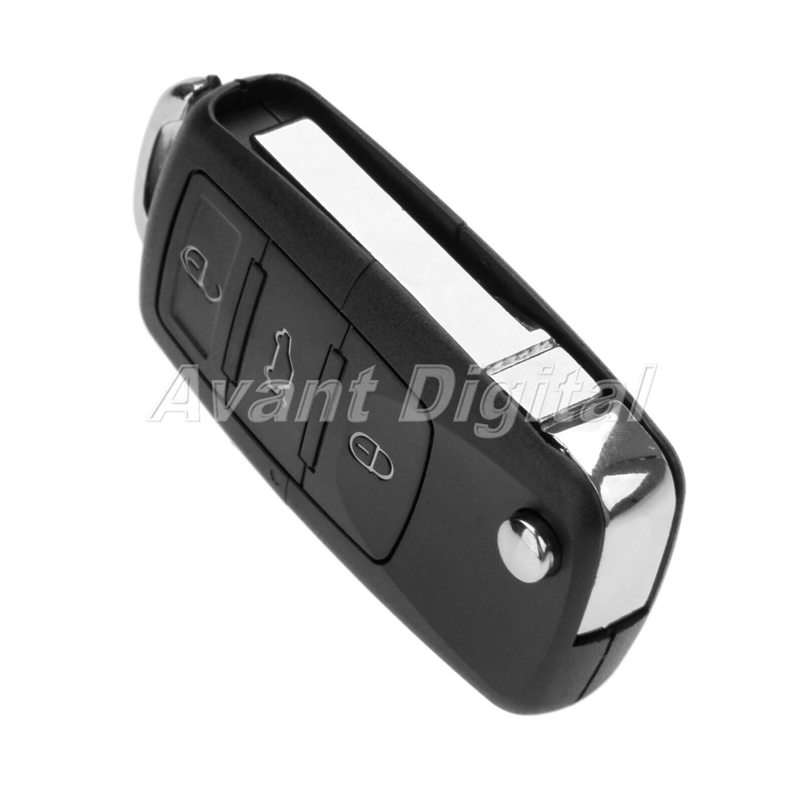 2Pcs Remote Control Key 3 Buttons 434 MHz ID48 Chip Fit For 2004-2009  Golf