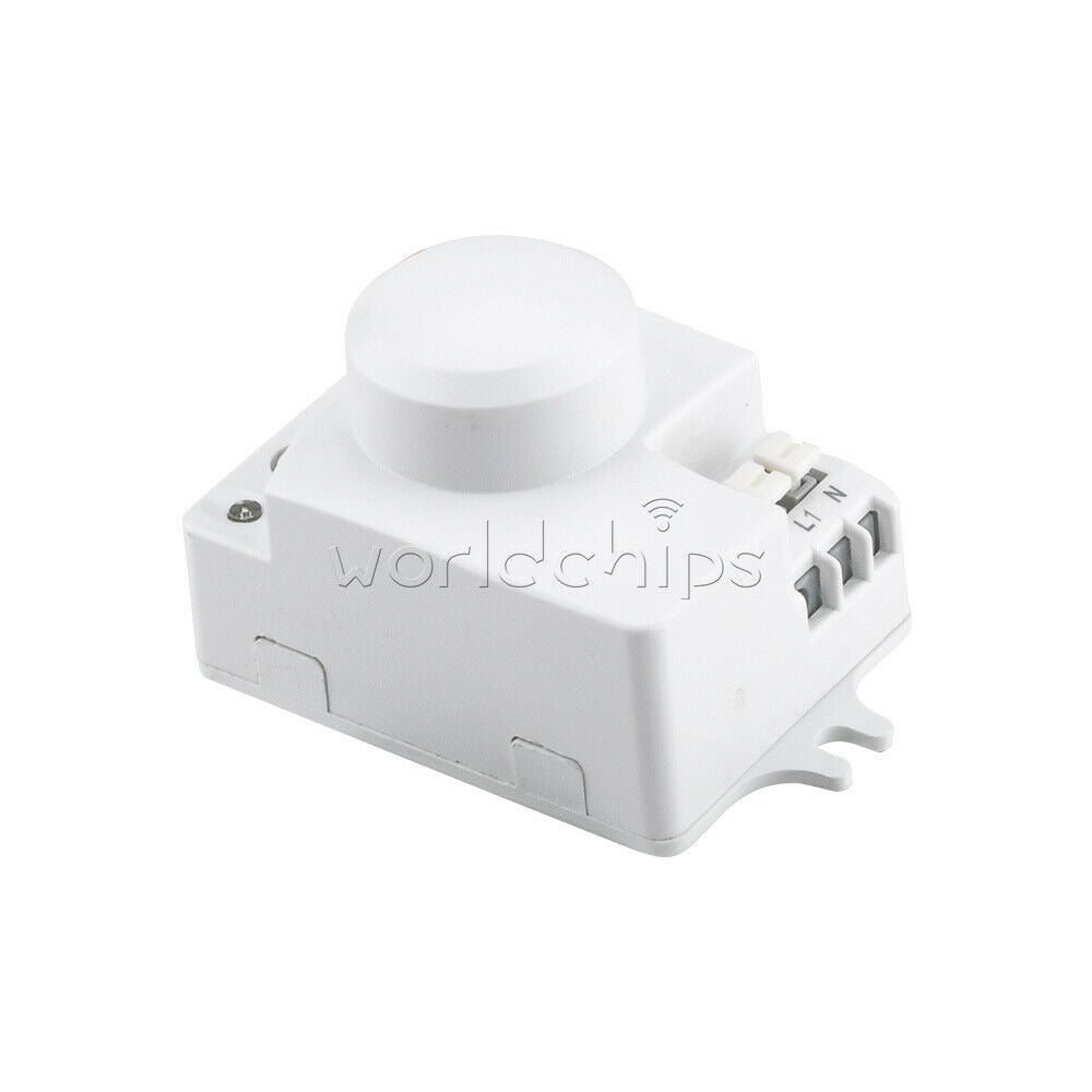 AC220V 5.8GHz Microwave Movement Motion Detector Sensor Switch For Light Hottest