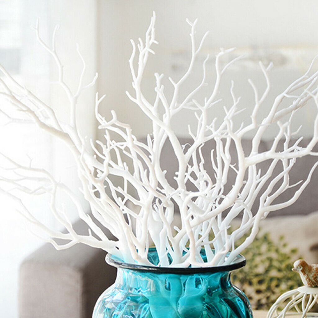 Wooden Candle Holder Tea Light + Creative Simulation Branches Table Decor