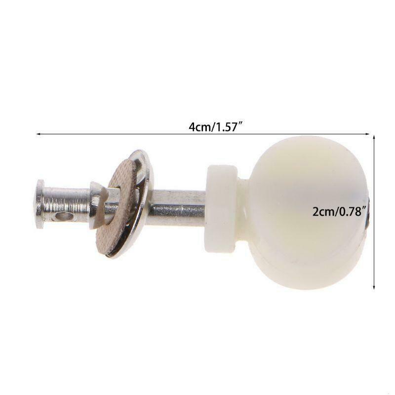 New White 4Pcs Ukulele Strings Tuning Pegs Pin Machines Tuners Friction Ukelele