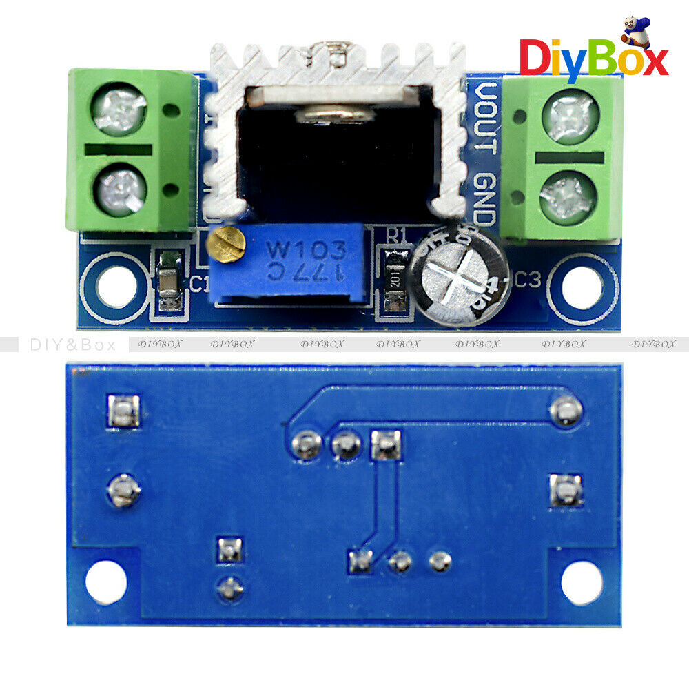 DC Linear Converter Buck Step Down LM317 Low Ripple Module Power Supply 4.2-40V