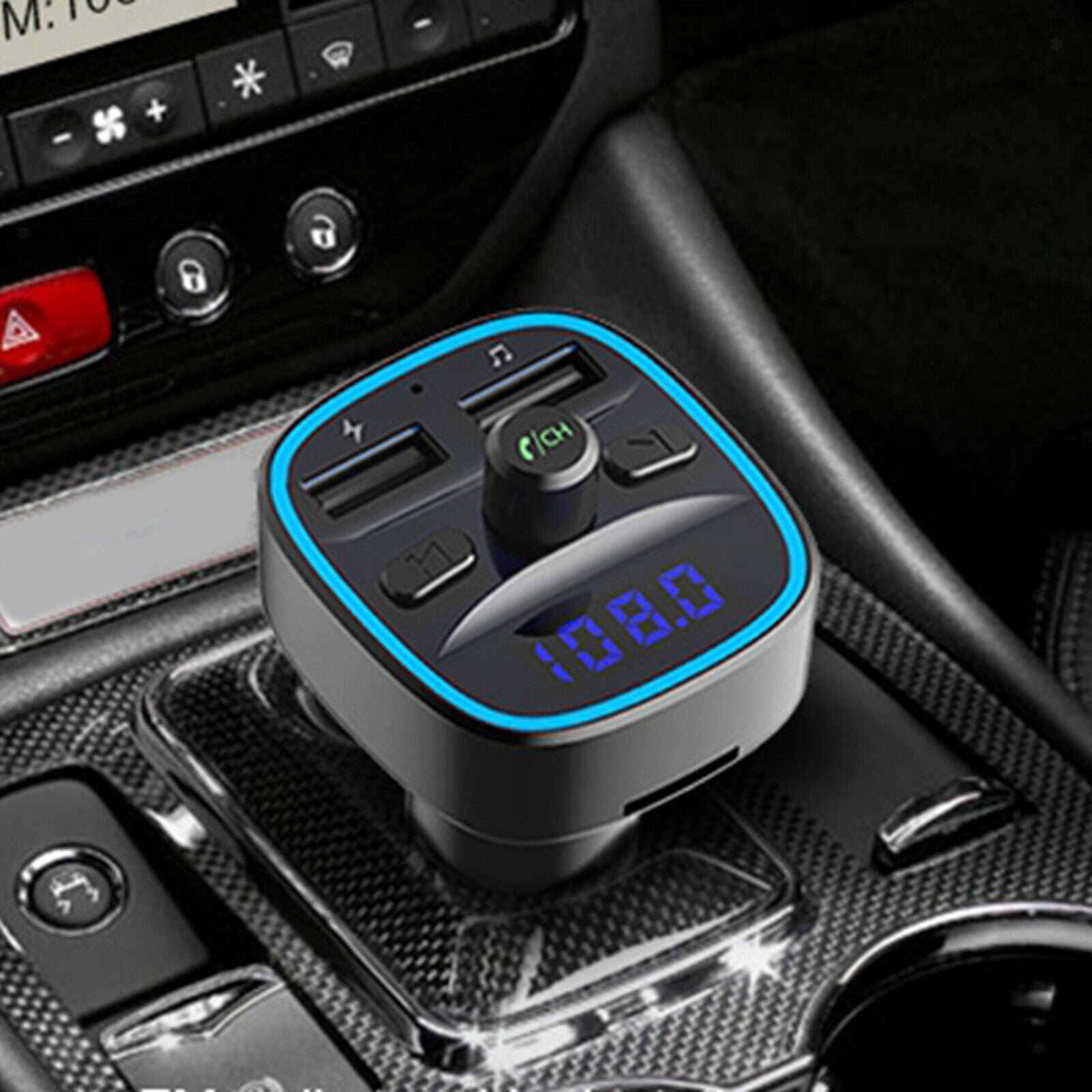 Wireless Car MP3 Player FM Transmitters Multifunction Hands-Free Calling