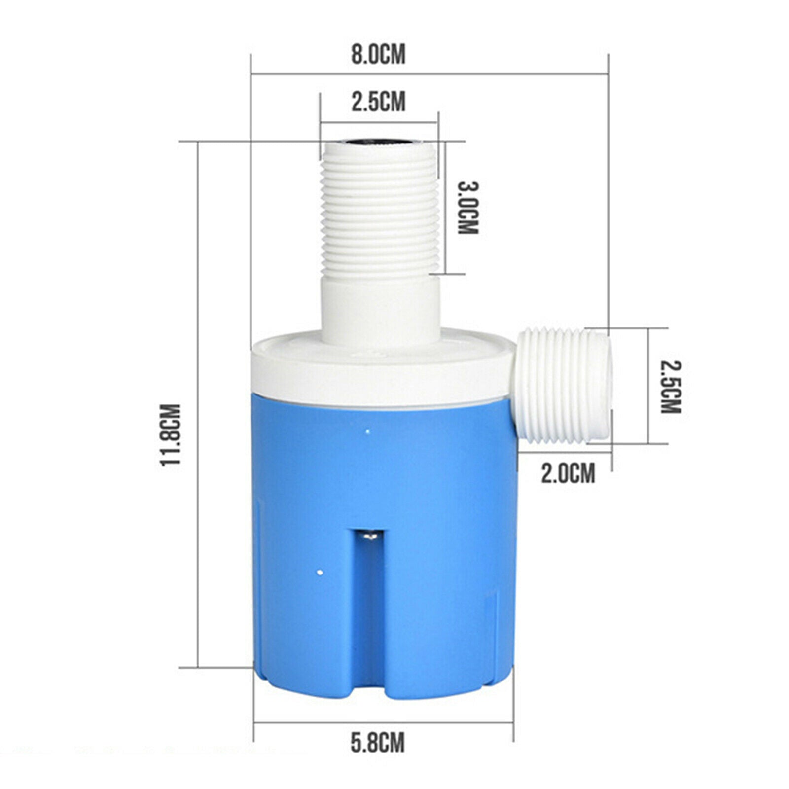 3/4" Full Automatic Water Level Control Valve Tower Pool Floating Ball Valve