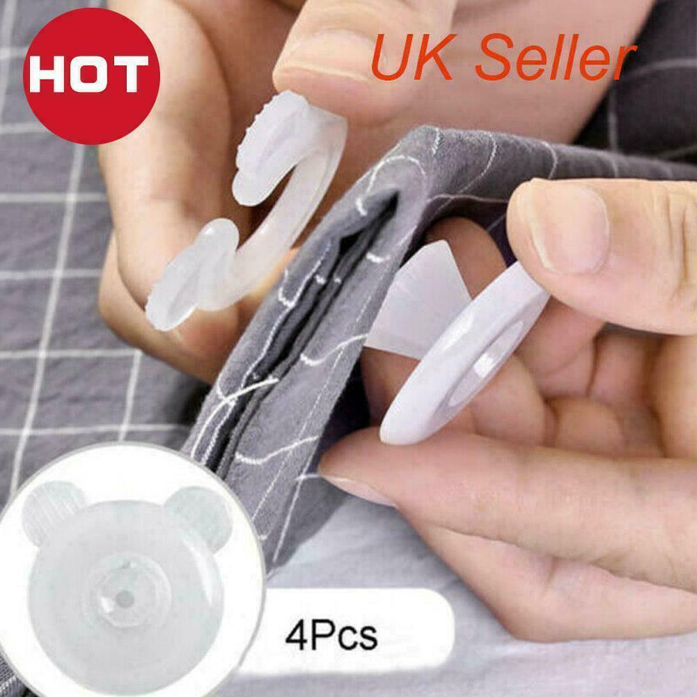 4Pcs Bed Duvet Covers Sheet Holder Clip Clamp Fastener Cover Gripper New K2A9