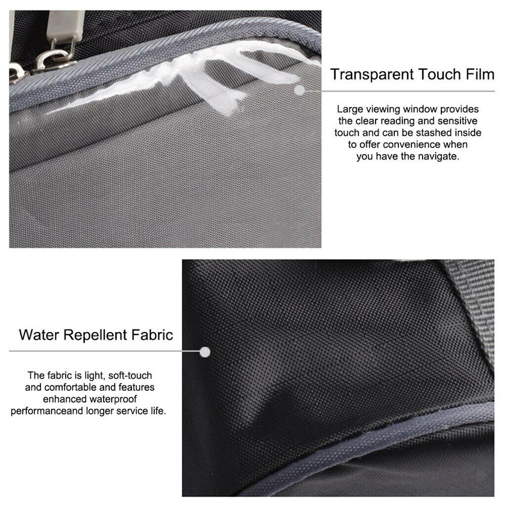 Waterproof Motorcycle Front Bag Motorbike Bike Handlebar Tools Storage Pack