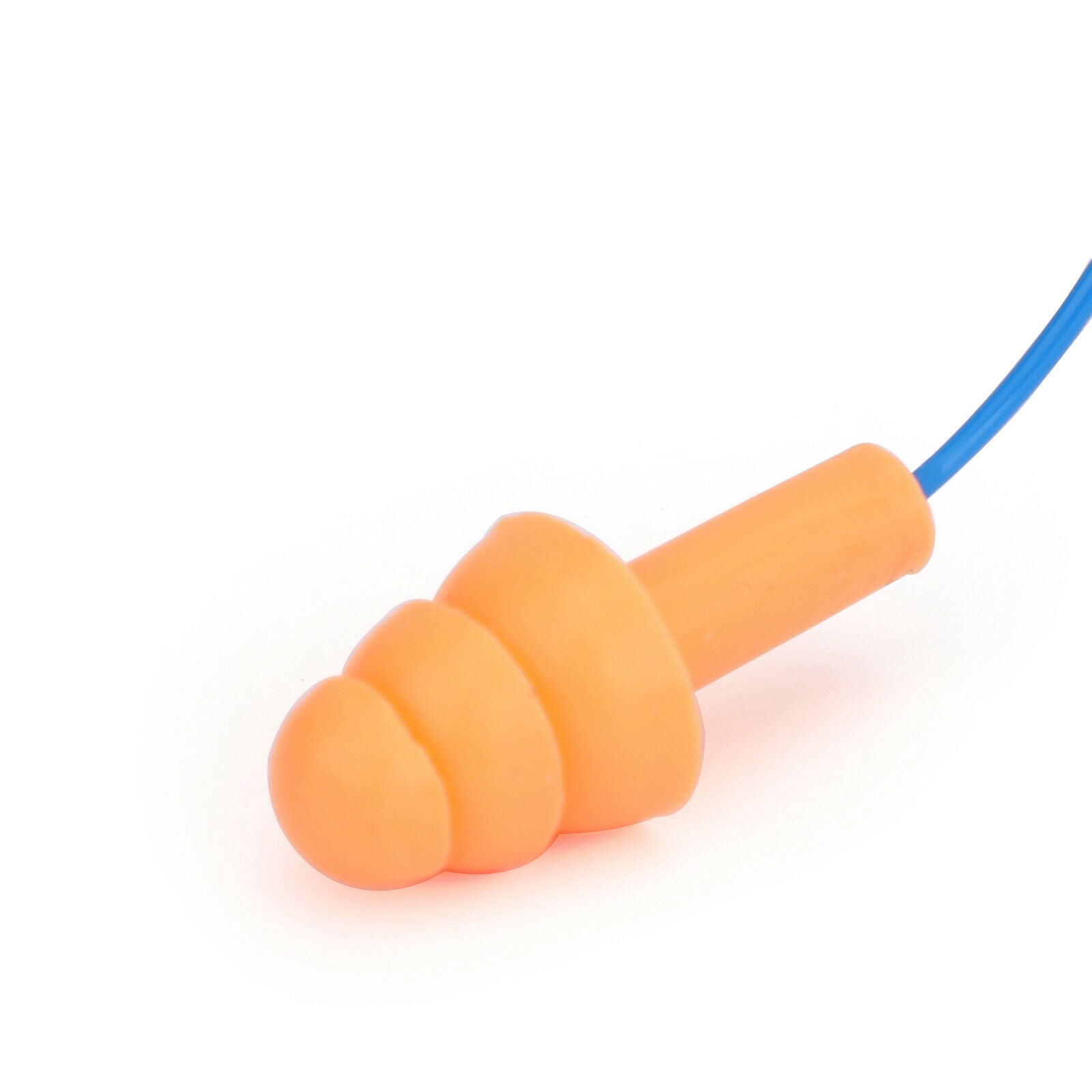 20x Silicone Anti Noise Ear Plugs With Anti-Separtion Rope for Study Sleep CA
