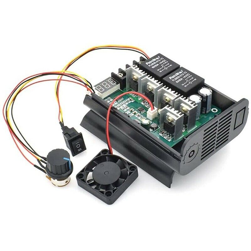 DC Brush Motor Speed Controller DC10-55V Forward Reverse with Digital Display&M3