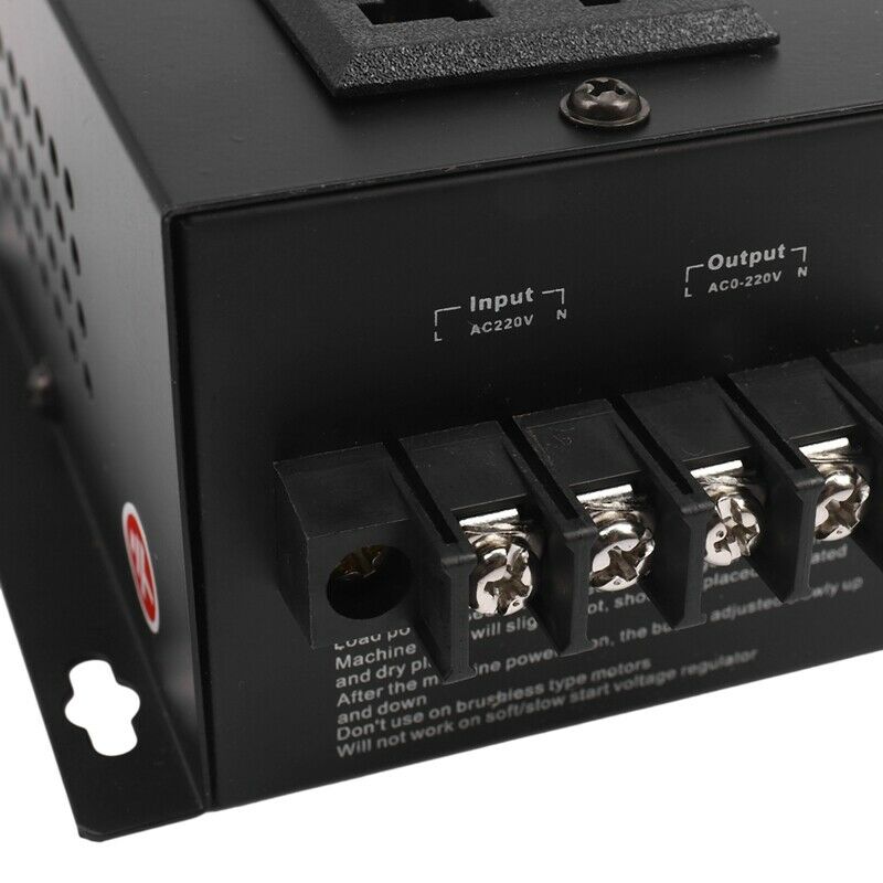 AC 220V 10000W SCR Electronic Voltage Regulator Temperature Speed Adjust ContrN9