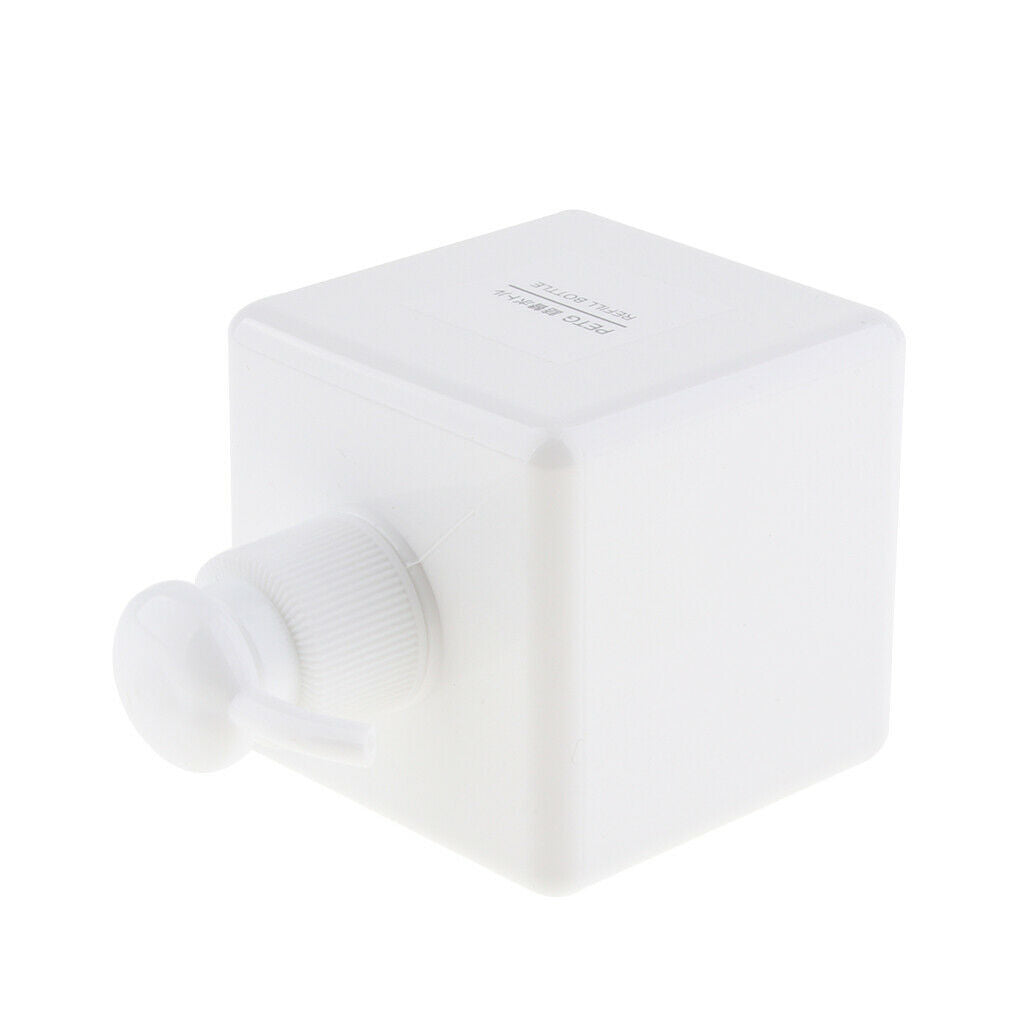 2pcs 250ml Foaming Soap Dispenser Cosmetic Containers Bottles Brown/White