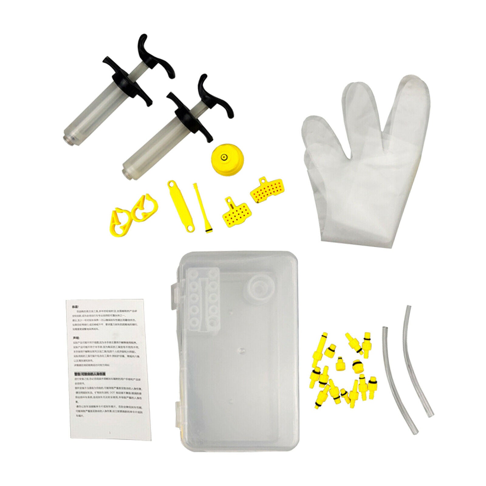 Bike Hydraulic Brake Bleed Tool Kit for Shimano Mineral Oil Brake Tools Set