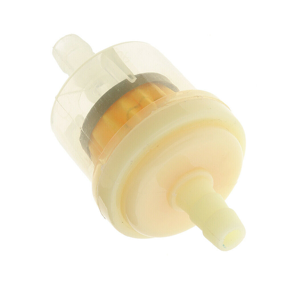 2x 6mm Universal Small Inline Petrol Fuel Filter for Bike Motorcycle ATV