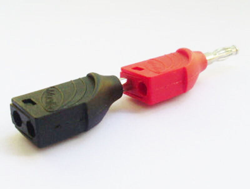 20pcs 2 Color Radioshack Stackable Banana Plug male Jack
