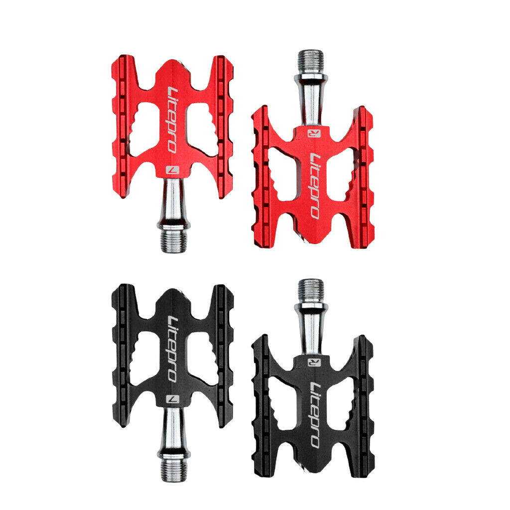 Road Bicycle Pedals Non-slip Hollow Design Mountain Bicycle Pedal Sets