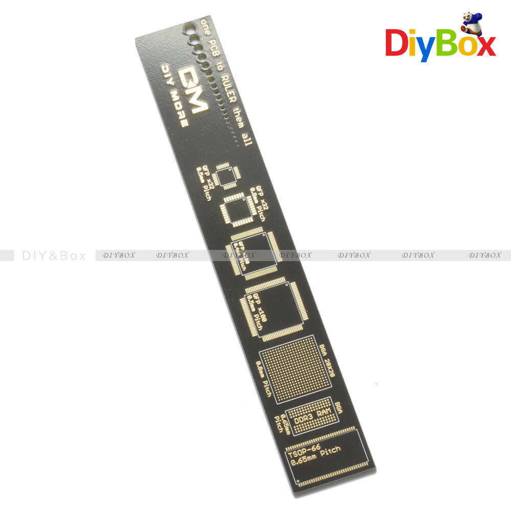 15cm PCB Ruler v2 - 6" for Electronic Engineers/Geeks/Makers/Arduino Fans