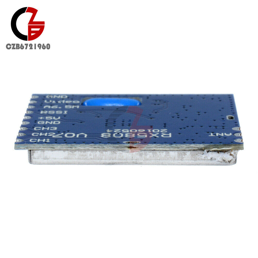 RC FPV 5.8GHz -90dBm 8CH Wireless Audio Video AV Receiving Module For RX5808