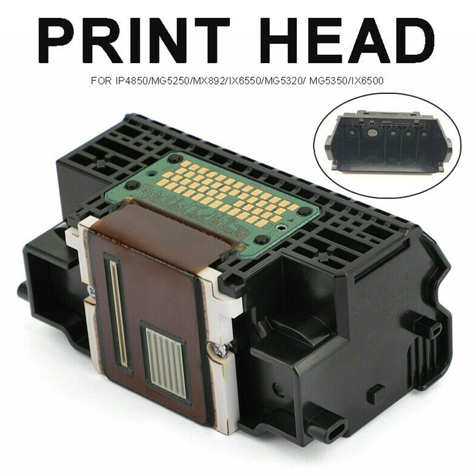 for Canon iP4850 MG5250 MX892 iX6550 MG5350 MG5320 QY6-0080 Print Head Black