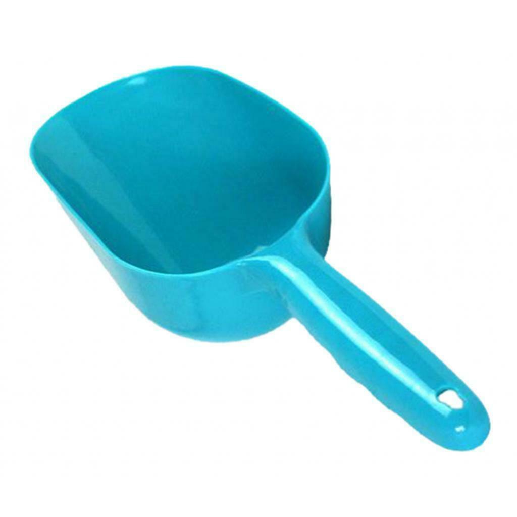 Plastic Mini Shovel Compost Soil Dog Food Weeding Scoop Garden Tool Blue