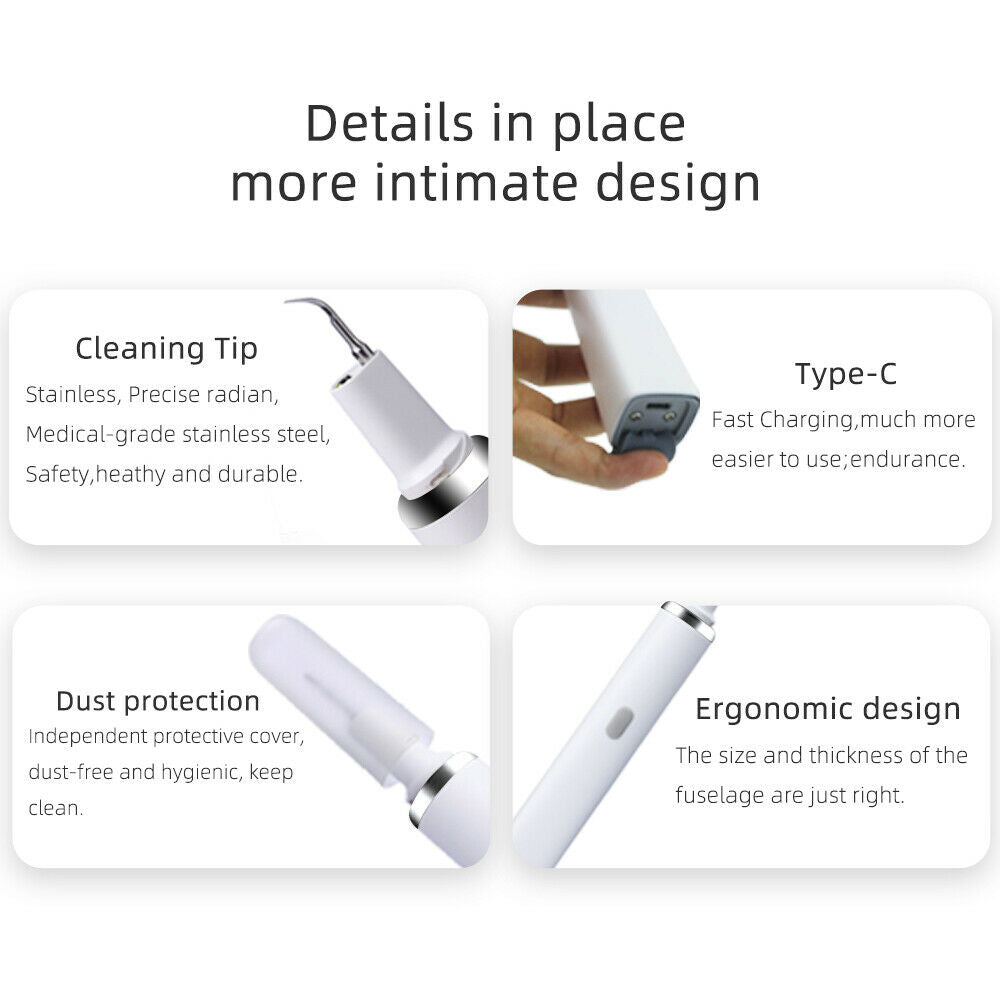 Electric Tartar Remover Tartar Ultrasonic Whitening Dental Calculus Remover LIN