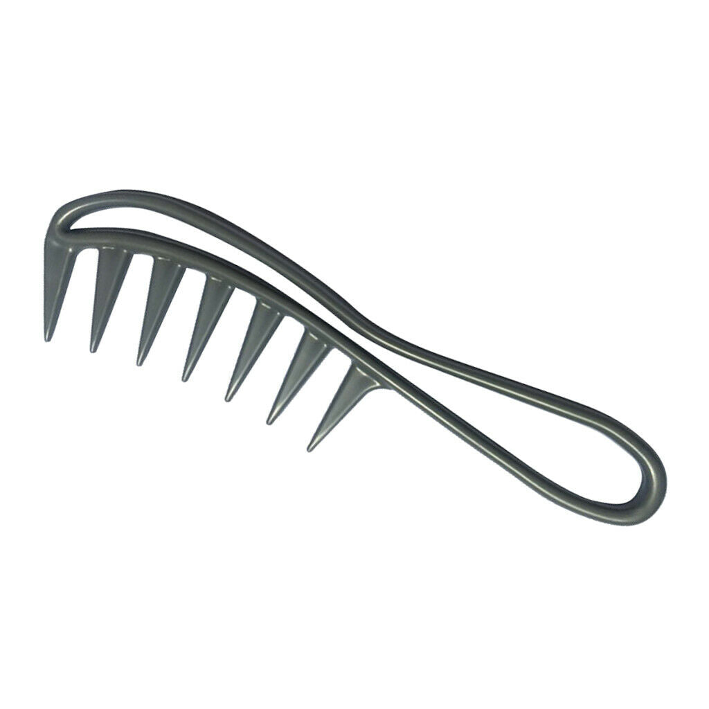 2x Large Wide Tooth Combs Hairdressing Jumbo Comb Detangler Wet Hair Brush