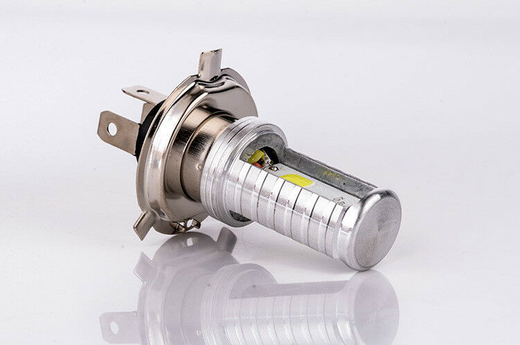 H4/9003/HB2 Double COB LED 24W Super Bright Motorcycle Headlight Front Lamp Bulb