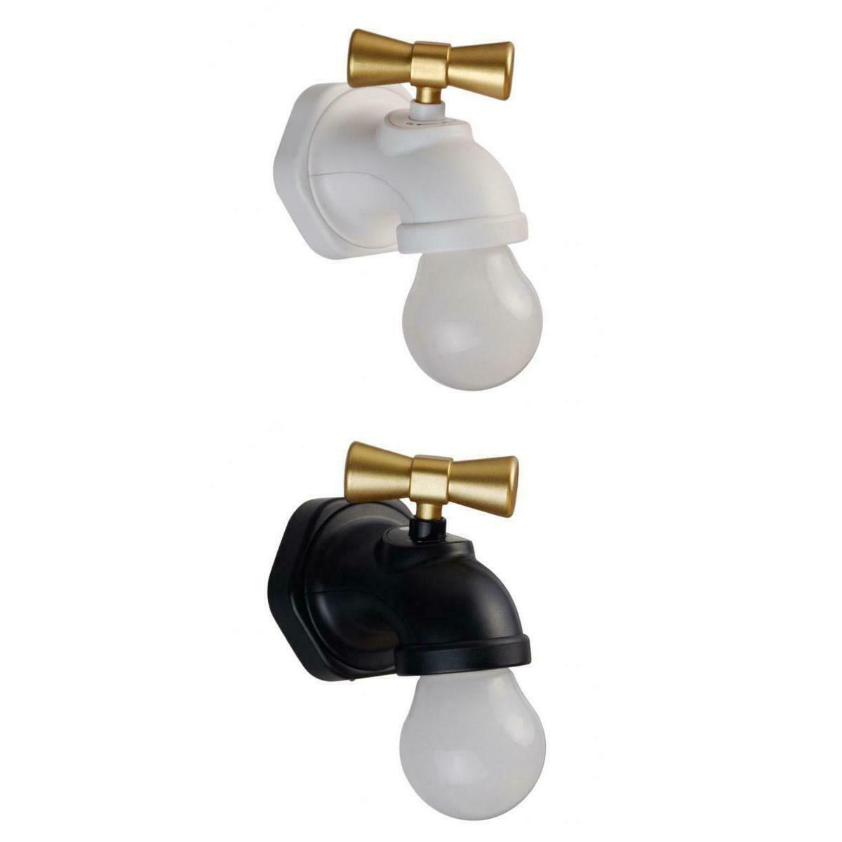 Faucet Shape Voice Control Night Light USB Powered Kids Room Decoration