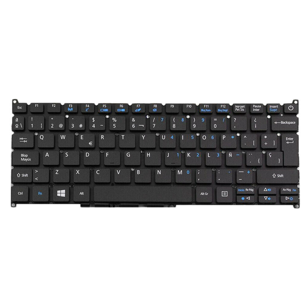 Black Replacements Keyboard for ACER Aspire ES1-132/ ES1-132-C37M/ C9N8 Spanish