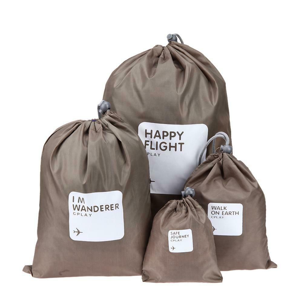 4pcs/set Receive Travel Bag Household Waterproof Clothing Storage Bags @