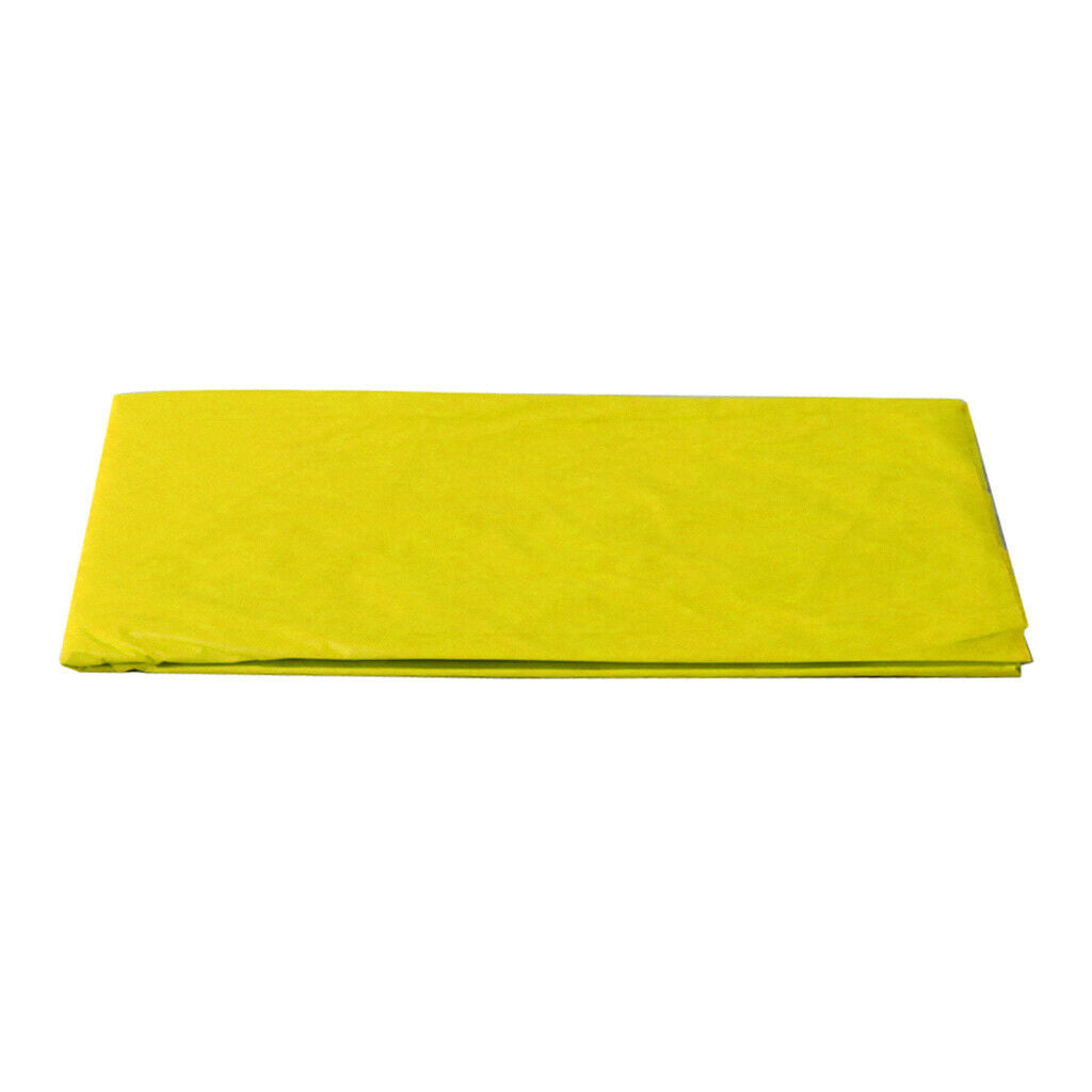 Plain Disposable Table Cloth Covers Party Tablecloths Party Supply Yellow