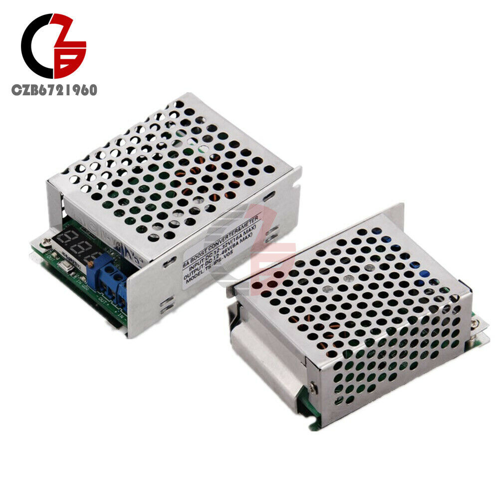 150W Boost Converter DC-DC 12-32V to 12-46V Max 8A Step Up Charger Power Module