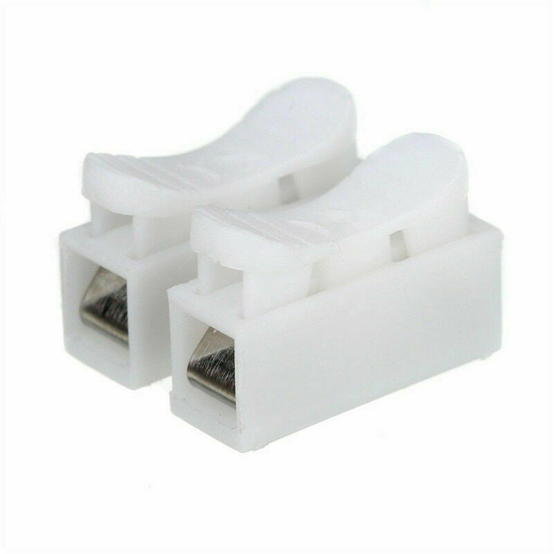 30pcs Electrical Cable Connectors Self Locking Quick Splice Lock Wire Terminals