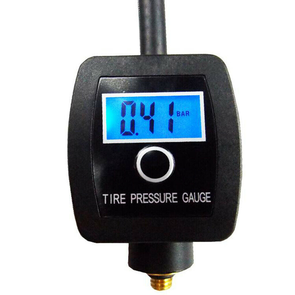 Tyre Pressure Gauge Checker Monitor Bike Indicator 4 Units Pressure Meter