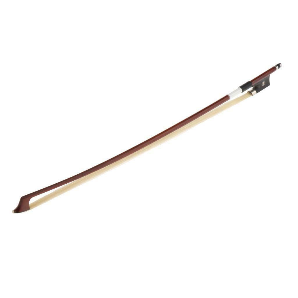 1pc Handmade Acoustic Violin Bow Beginner Brazilwood for Violin Learner