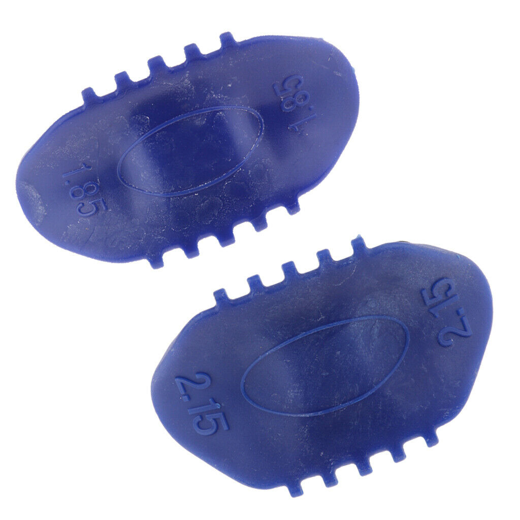 Blue Motorcycle Dirt Bike Wheel Rim Security Lock 1.85" 2.15"